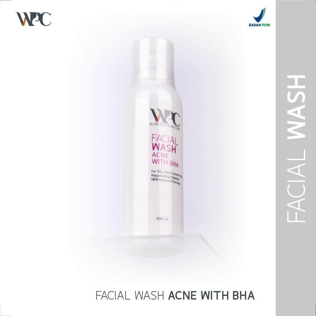 Facial Wash Acne With BHA